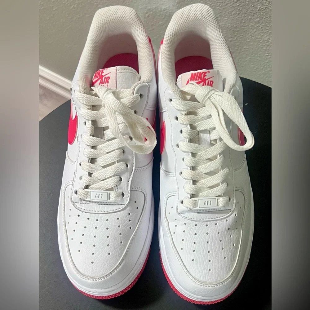 Nike Air Force 1 Low '07 Next Nature Sneakers Shoes Casual Classic Pink White